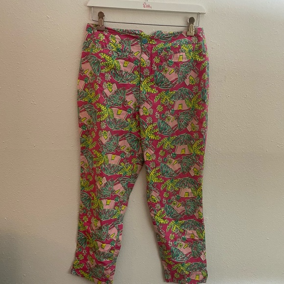 Lilly Pulitzer Pants - RARE Vintage Lilly Pulitzer Capris White Label